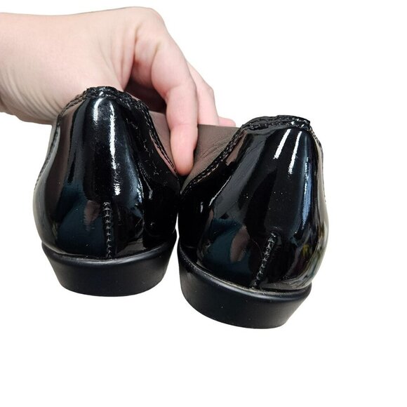 SAS Tripad Comfort Womens Leather Flats Black & Gray Slip On Ballet Flats Size 8 - Picture 4 of 10